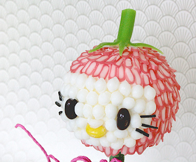 Hello Kitty Strawberry Head Sweet Tree